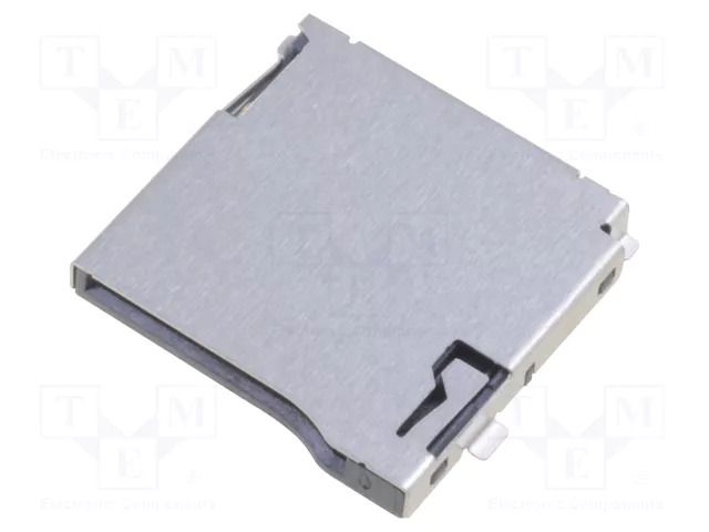 Connector: for cards; microSD; push-push; SMT; gold flash ADAM TECH MCSP-Q-08-A-SG