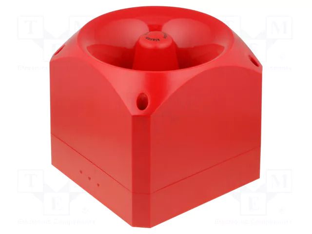 Signaller: sound; siren; 110/230VAC; 110dB; Nexus 110; IP66; red KLAXON SIGNALS PNS-0018