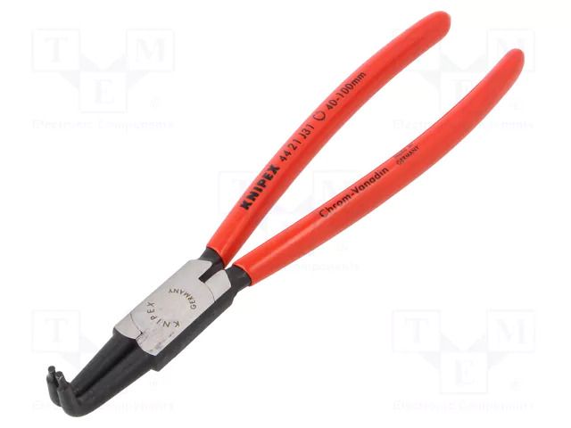 Pliers; for circlip; internal; 40÷100mm; Pliers len: 215mm KNIPEX KNP.4421J31