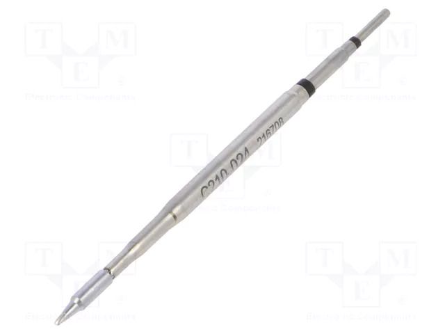 Tip; chisel; 0.8x0.3mm JBC TOOLS JBC-C210024