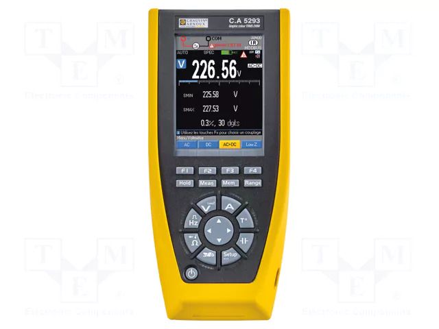 Digital multimeter; Bluetooth,USB; colour,LCD; (100000); 5x/s CHAUVIN ARNOUX CA-5293-BT