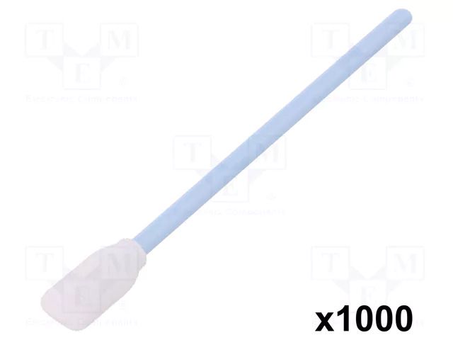 Cleaning cloth: cleaning sticks; 1000pcs; L: 127mm; flux removing Techspray TCH-2306-1000