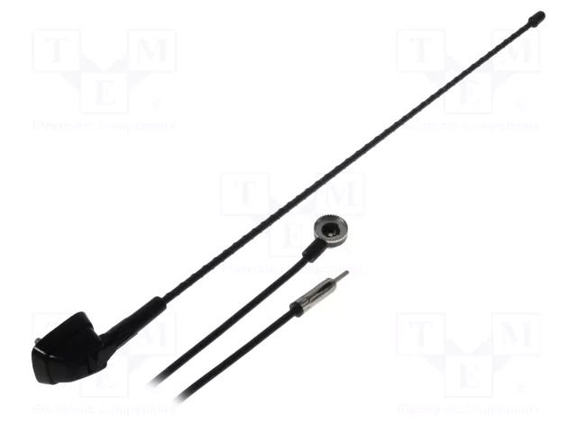 Antenna; automotive; 0.36m; Citroën,Ford,Peugeot,Renault 4CARMEDIA ANT.28