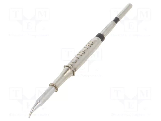 Tip; bent conical; 0.5mm; Nano JBC TOOLS JBC-C115110