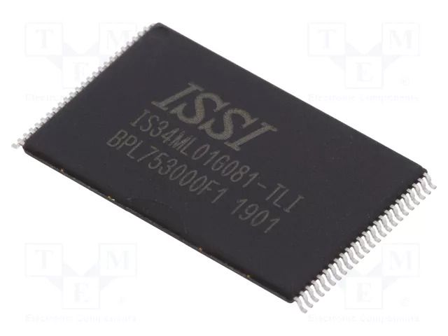 IC: FLASH memory; 1GbFLASH; parallel 8bit; TSOP48; parallel ISSI IS34ML01G081-TLI
