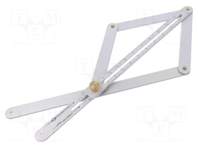 Try square; 165x320mm; adjustable MEDID MED.6040