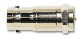 ADAPTOR, BNC JACK, F PLUG, 75OHM 6781