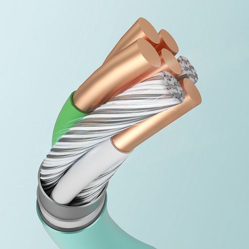 Joyroom Liquid Silicone Data Cable N2 USB-A / Lightning 2.4A 1.2m - Black, Joyroom 6941237171085 6941237171085