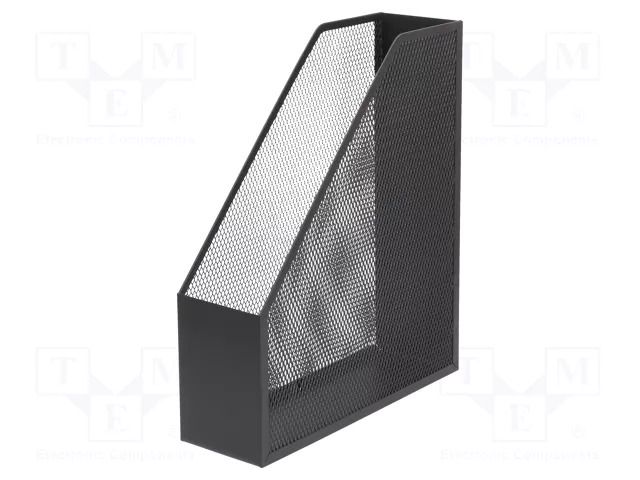 Document organizer; black; metal Q-CONNECT Q-CONNECT-PD/BK