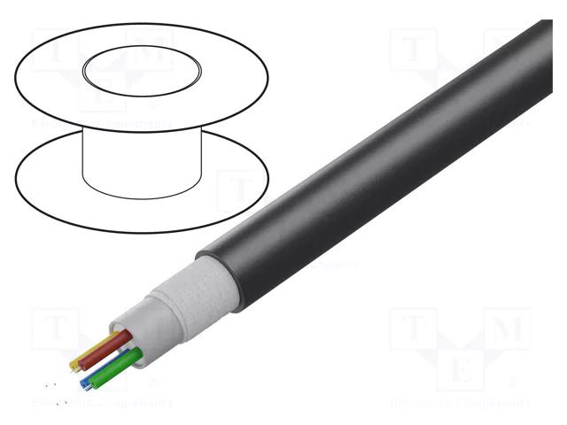 Wire: fiber-optic; EXO-G0; Øcable: 5.9mm; Kind of fiber: SMF G652D FIBRAIN FIBRAIN-CAB-004