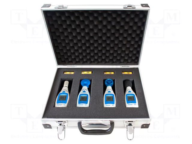 HVAC set; Equipment: user's manual,case PKT-P7265 PEAKTECH PKT-P8103