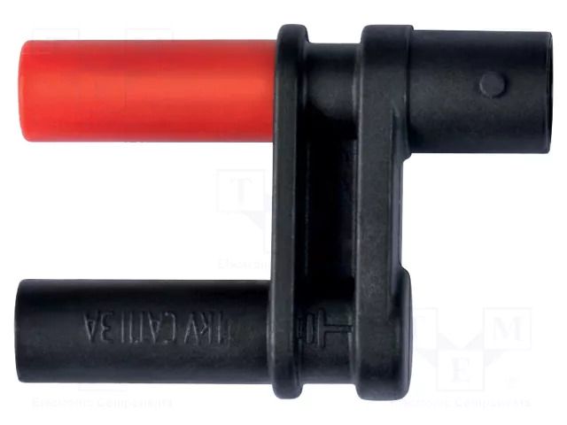 Adapter; black; 3A; 41mm; Insulation: polyamide; Type: insulated SCHÜTZINGER SABNC7006