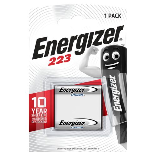 Litija baterija CRP2 (CR-P2, DL223A) 6V 1500mAh Energizer CRP2/ENE 7638900052503