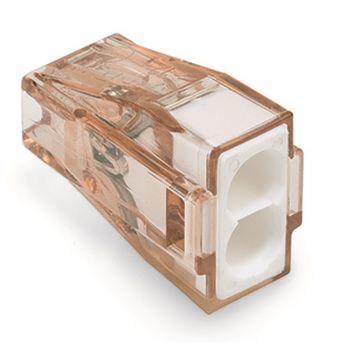 Universālais vadu savienojums 2x1,5-4 mm balts 32A 400V WAGO 773-602