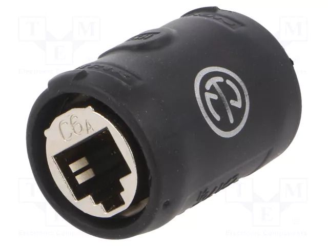 Connector: RJ45; socket; female; etherCON; PIN: 8; straight NEUTRIK NTR-NE8FFX6-W