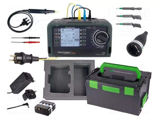 Meter: appliance meter; LCD; Earthing R range: 0.3÷9.99kΩ; IP40 GOSSEN METRAWATT GM-M503B