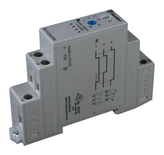 Laika relejs universāls ar aizkavētu slēgšanas funkciju 1CO 16A 24-240V AC / DC, Finder 80.41.0.240.0000 8012823324593