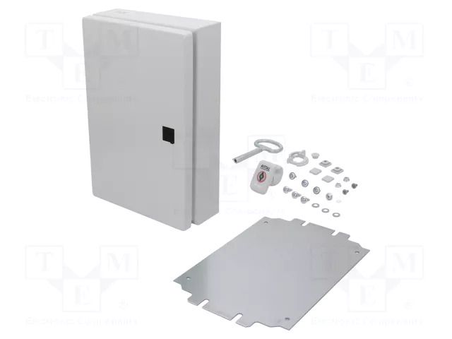 Enclosure: wall mounting; X: 200mm; Y: 300mm; Z: 80mm; E-BOX KX; IP66 RITTAL RITTAL-1552000
