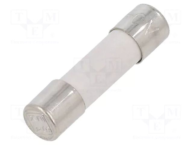 Fuse: fuse; 2A; 250VAC; time-lag; ceramic,cylindrical; 5x20mm ESKA 522620