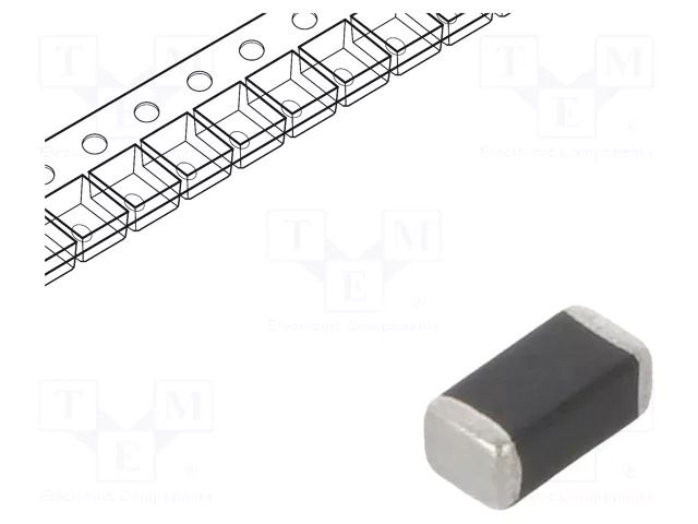 Varistor: multilayer; SMD; 1206; 1206; 14VAC; 18VDC; 0.5J; 200A; 38V EPCOS / TDK B72520E0140K062