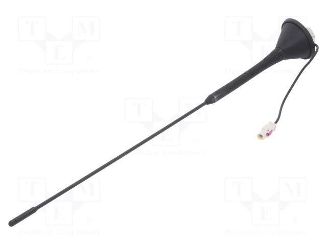 Antenna; car top,automotive; 405mm; AM,FM; universal; 180mm MTA 7677878