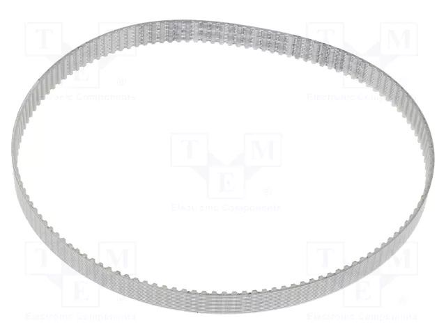 Timing belt; T2.5; W: 8mm; H: 1.3mm; Lw: 330mm; Tooth height: 0.7mm OPTIBELT T2.5-330-8-77ZA