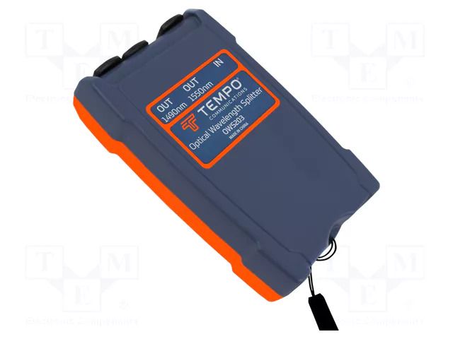 Optical splitter; SC/APC; 110x70x26mm; to fiber optic network TEMPO OWS203