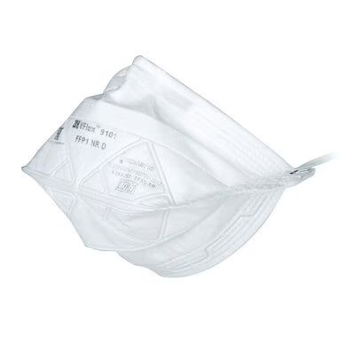 3M™ VFlex™ daļiņu respirators, FFP1, bez ventilēšanas, 9101E 9101E 04054596680661; 4054596680661