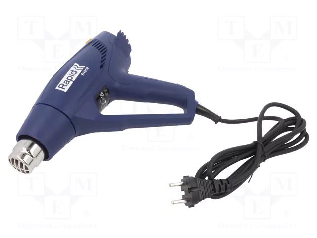 Electric hot shrink gun; 1.8kW; 250l/min,450l/min; 230VAC RAPID RAP-R1800