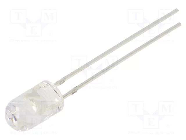 LED; bluish green; 5mm; 10000÷12000mcd; 30°; Front: convex; 108mW OPTOSUPPLY OSG3DA5E31B
