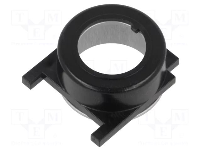 Button holder; 22mm; 61; Ø22.5mm; Face dim: Ø25mm; Body: natural EAO 61-9933.0