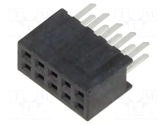 PIN: 10; female AMPHENOL COMMUNICATIONS SOLUTIONS 20021311-00010T4LF