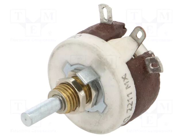 Potentiometer: shaft; 2.5kΩ; 12.5W; 3.18mm; Shaft: smooth OHMITE RES2K5E