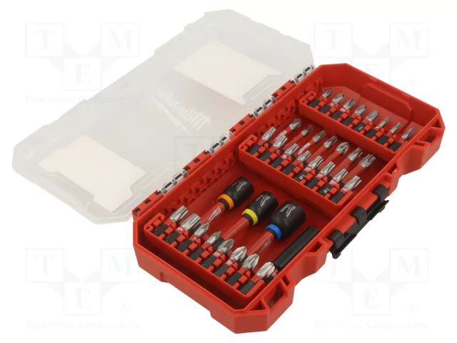 Kit: screwdriver bits; impact; 35pcs. Milwaukee MW-4932492003