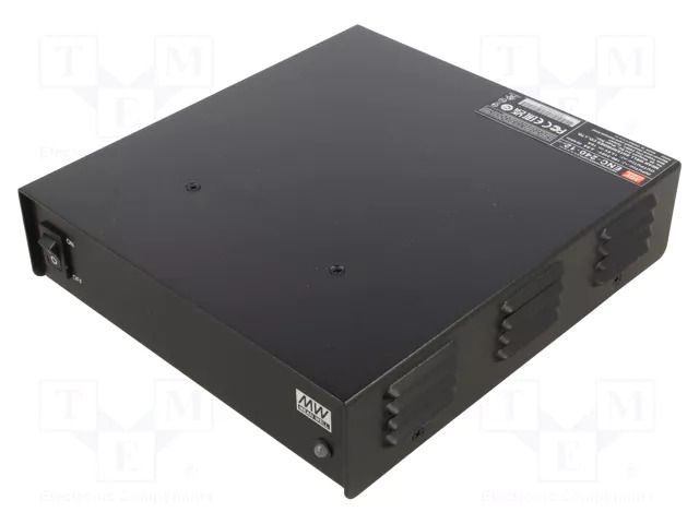 Charger: for rechargeable batteries; 16A; 60÷170Ah; 13.8VDC; 91% MEAN WELL ENC-240-12