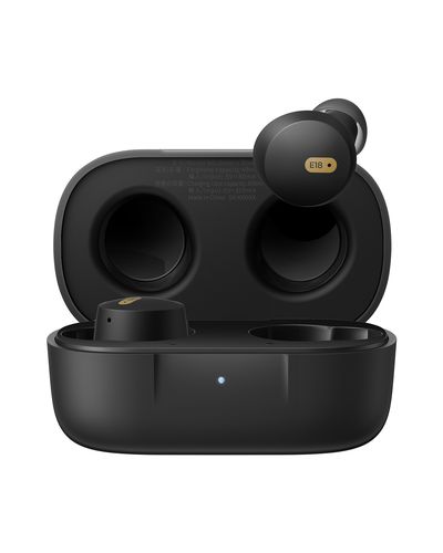 True Wireless Bluetooth 5.3 austiņas Bowie E18 ar uzlādes futrālīti, melnas krāsas A00023800123-00 6932172657253