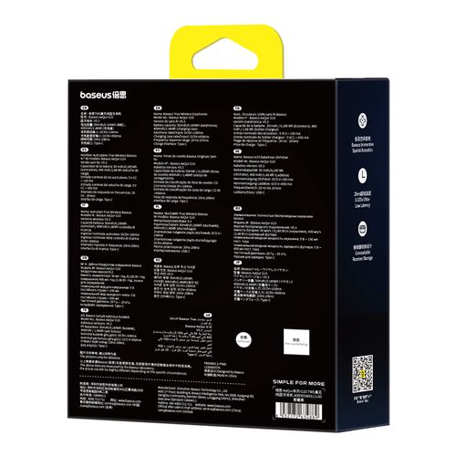 True Wireless Bluetooth 5.3 austiņas AeQur G10 ar mikrofonu un ANC, melnas krāsas A00055400111-00 6932172634889