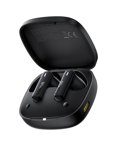 True Wireless Bluetooth 5.3 austiņas Bowie E19 ar uzlādes futrālīti, melnas krāsas A00069600113-00 6932172655969