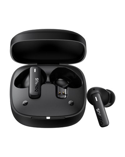 True Wireless Bluetooth 5.3 austiņas Bowie E19 ar uzlādes futrālīti, melnas krāsas A00069600113-00 6932172655969