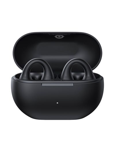 Atvērtās bezvadu Bluetooth 5.4 austiņas Bass 15 Clip ar uzlādes korpusu, melnas krāsas A00079500113-00 6932172674335