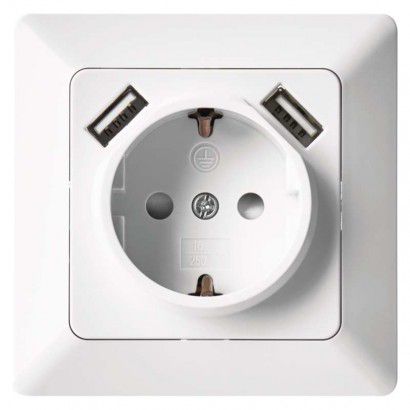 LIGZDA AR USB 2,1 A MAKS. A6000.1 8592920070406