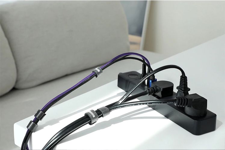 Ērta līplente saitēm, pelēki 3 m BASEUS ACMGT-F0G 6953156293526