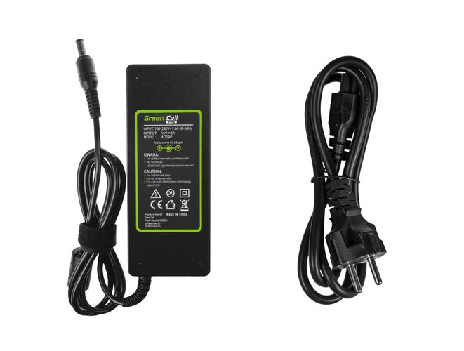 75W klēpjdatora lādētājs 15V 5.0A, 6.3x3.0mm, TOSHIBA, Green Cell PRO AD29P 5903317226598