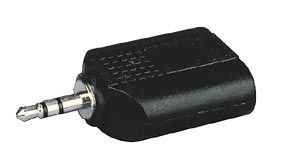 Pāreja 3.5mm Kontaktdakšiņa 2x3.5mm ligzda AD/3.5-M:2x3.5F 4012386900788