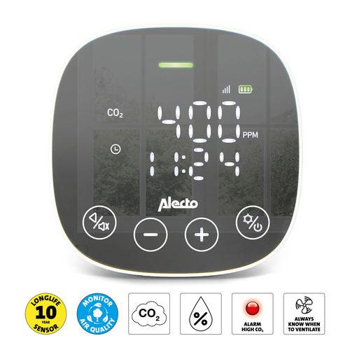 CO2 Meter with NDIR sensor with humidity meter AQ30 8712412596249