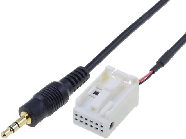 Aux savienojums no BMW uz 3.5 stereo spraudni AUX-BMW.04-JACK