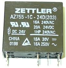 Relejs 16A SPDT 24VDC AZ755-1C-24D