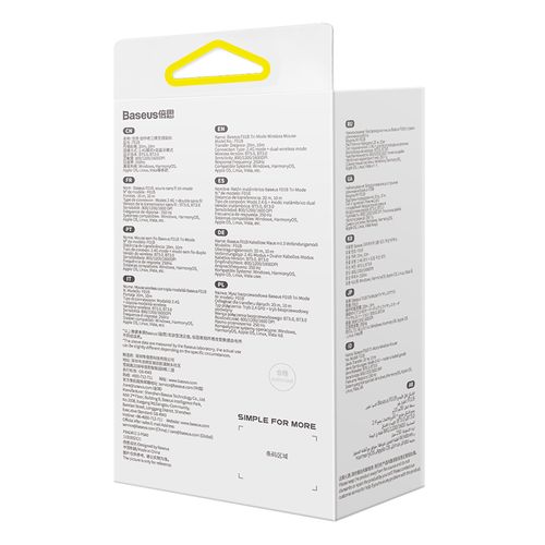 Wireless Tri-mode Mouse 2.4GHz/Bluetooth, Gray B01055503833-00 6932172632878