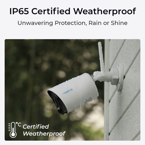 Bezvadu Wi-Fi āra kamera, B320, 3 MP, IP65, 2,4 GHz, USB C, 4800 mAh, MicroSD līdz 128 GB B320 6975253983131