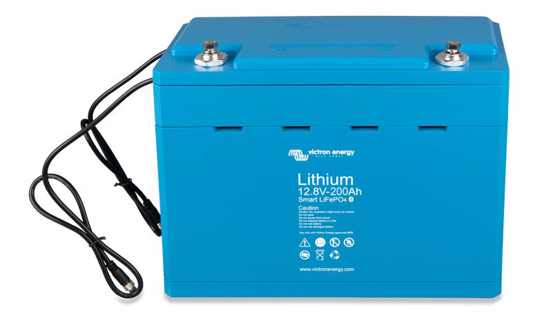 Litija Akumulators LiFePO4, 12,8V 200Ah, Smart, Victron energy BAT512120610 8719076045526